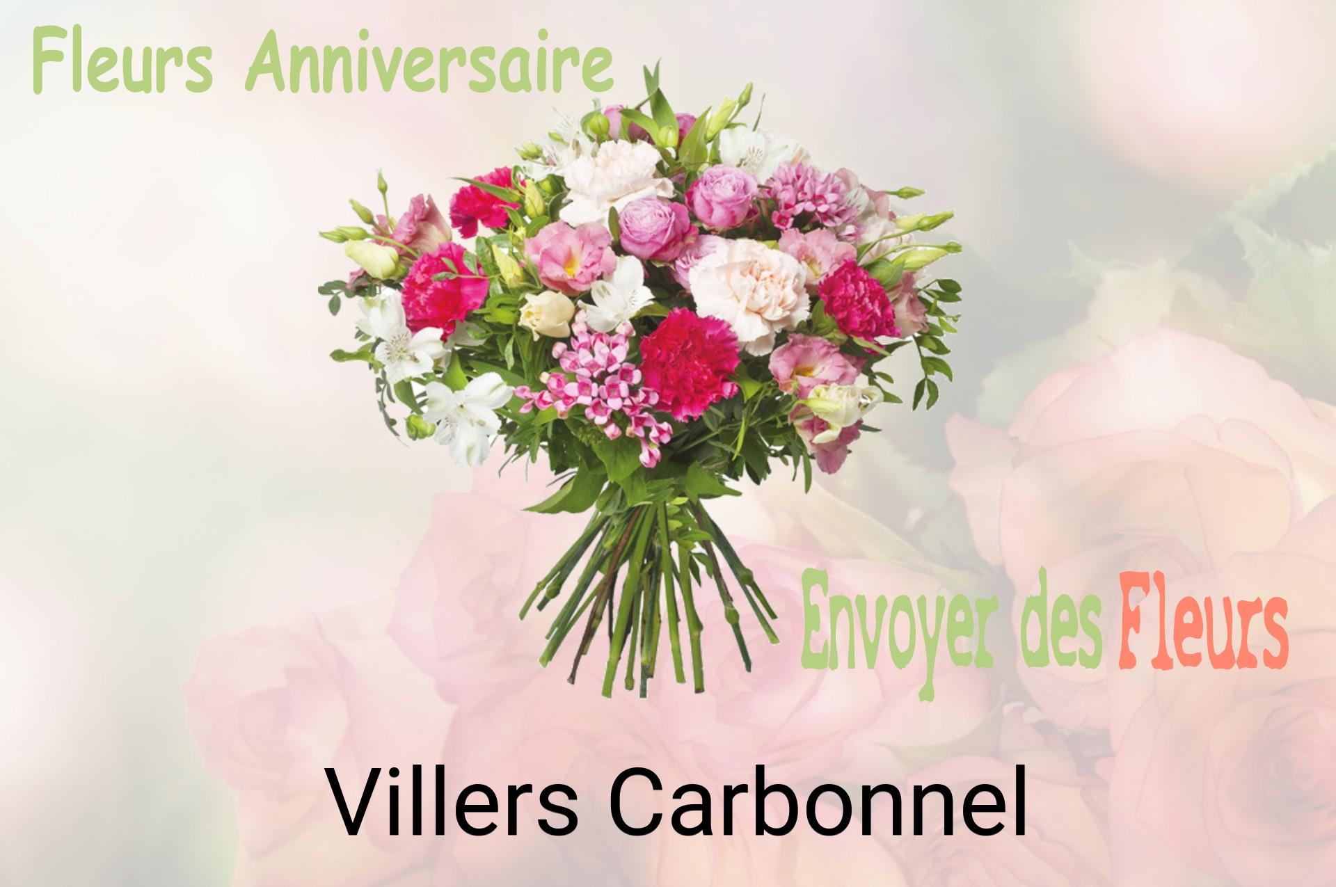 Bouquet de fleurs d’anniversaire livré à Villers-Carbonnel