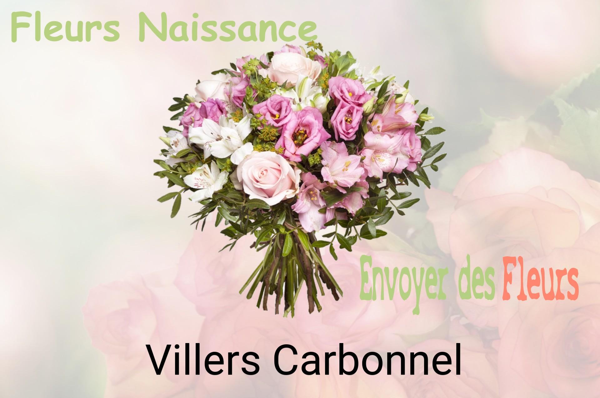 Bouquet de fleurs de naissance livré à Villers-Carbonnel