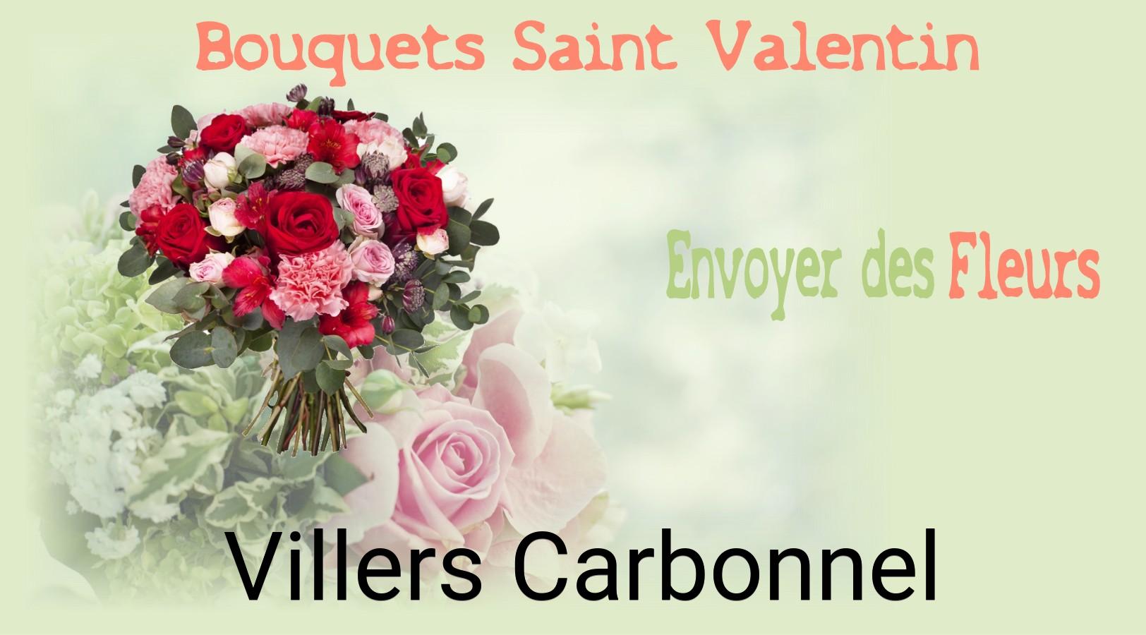 Roses de Saint-Valentin livrées à Villers-Carbonnel